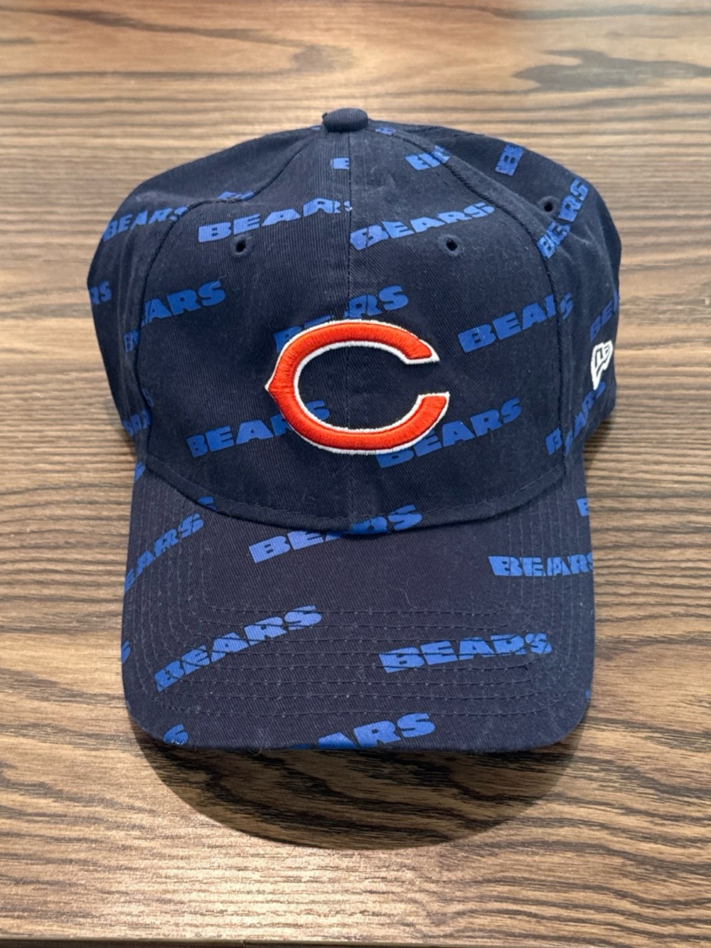 NFL CHICAGO BEARS WORDED NEW ERA 9 TWENTY WOMENS STRAPBACK HAT BLUE 12098363 NEW